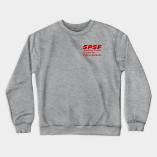 SPSF Red Lettering Logo Upper Left Chest T-Shirt Crewneck Sweatshirt